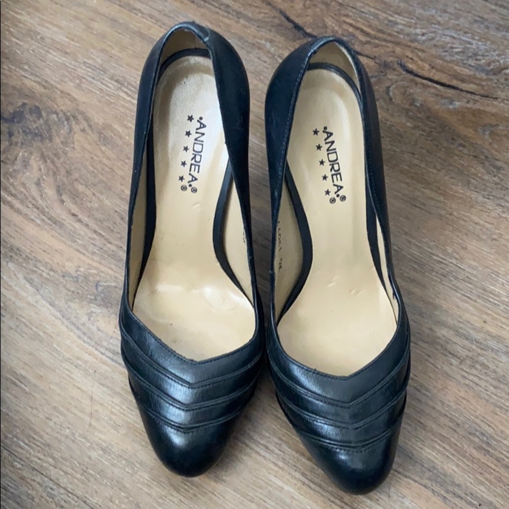 Black Andrea Pumps size 6 1/2
